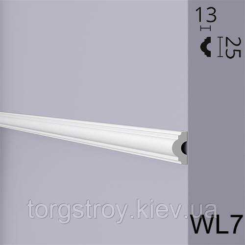 Молдинг WL7, 2м, NMC, фото 1