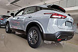 Захисна накладка на задній бампер для Nissan Qashqai J12 2021-2023 до-рестайлінг /нерж.сталь/, фото 9