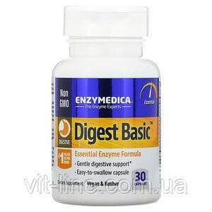 Digest Basic формула основных ферментов 30 капсул