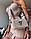 Жіноча сумка крос боді Karl Lagerfeld Milk Logo | Клатч Карл Лагерфельд Молочний з металевими заклепками, фото 2