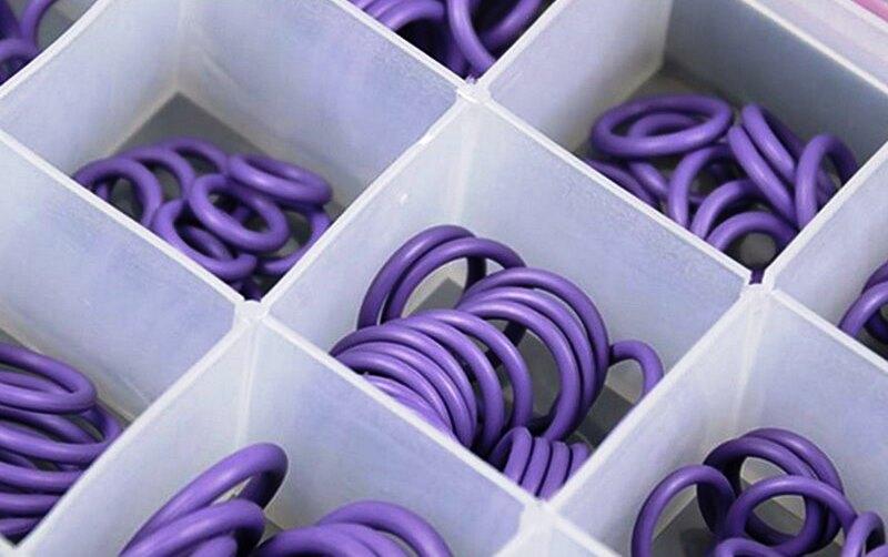 Кільце гумове кільце круглого перерізу 012-2,0 HNRB Фріон (фіолетове), фото 1