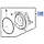 Корпус термостата GM 55496778 B16DTC B16DTE B16DTH B16DTJ B16DTL B16DTN B16DTU B16DTR OPEL Astra-J/K Insignia, фото 3