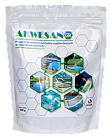Засіб для очищення водойм, біопрепарат для ставка в гранулах AKWESAN GR, 500 г - Biobakt