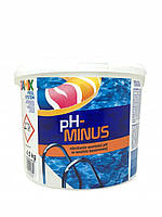 Средство для понижения pH воды в бассейне, 4,5 кг - Gamix
