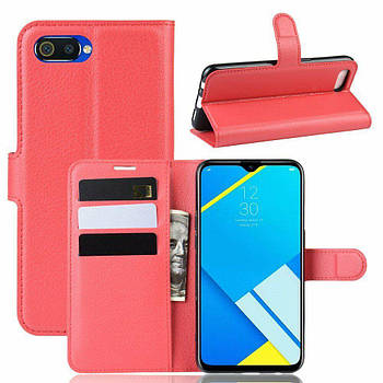 Чохол-книжка Litchie Wallet для Realme C2 Red