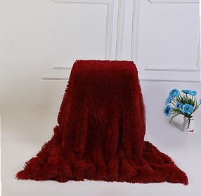 Пледы махровые, плед с длинным ворсом, плед из микрофайбера, мягкие ...