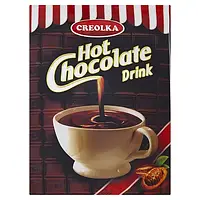 Гарячий шоколадний напій у стиках Creolka Hot Chocolate Drink 200 г (10х20г) Польща