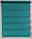 Рулонна штора ВМ-1208 Бірюзовий, фото 2