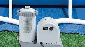Басейн надувний на опорах 610х366х122 см Intex 54934+Хлорогареатор INTEX SALTWATER SYSTEM арт. 54606 , фото 5
