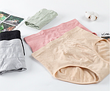 Високі графенові антибактеріальні трусики для матки та жіночого здоров'я. Посліднова білизна, фото 7