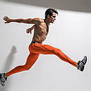Чоловічі спортивні штани Deenyt оранжевого кольору, фото 4