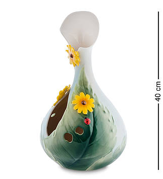 Порцелянова ваза для квітів Pavone Маргаритки 40 см