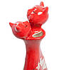 Порцелянова ваза статуетка для дому Pavone Парочка кішок 25 см, фото 3