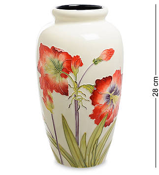 Порцелянова ваза для квітів Pavone 28 см