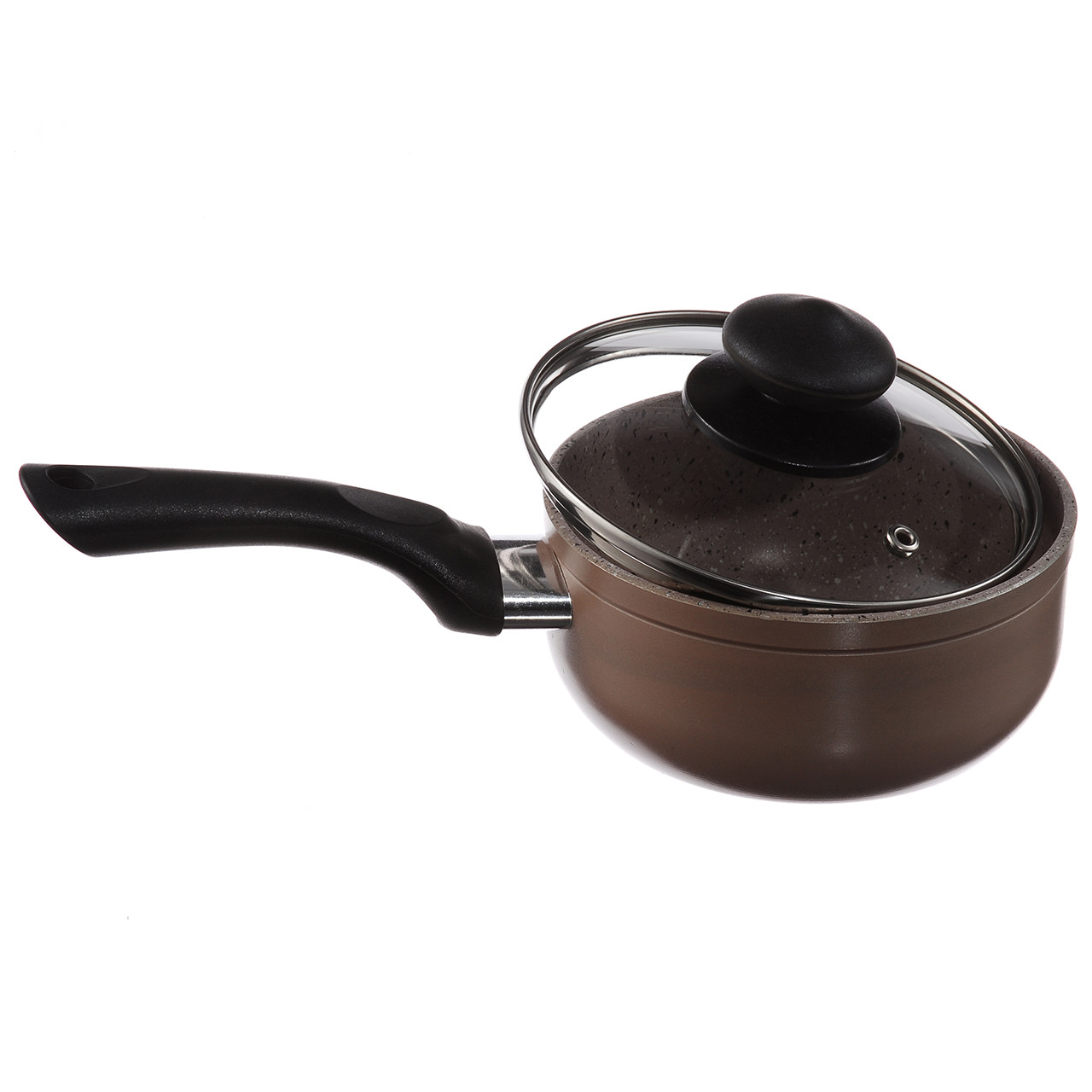 Ківш кухонний A-PLUS 14 см 1.2 л (1729) Мармуровий