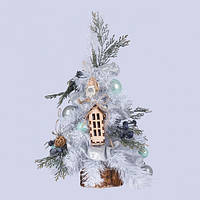 Ялинка Novogod'ko h-0,45 м з декором "Феєрія - NG"