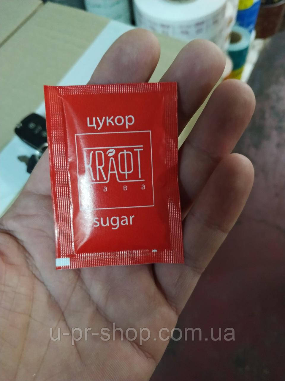 Сахар в упаковке с логотипом - фото 4 - id-p94119003