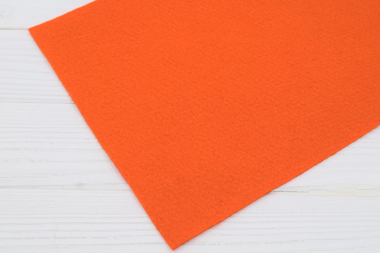 Американський м'який фетр 1,5 мм (100х190 см) - №39 Dark Orange (0821)