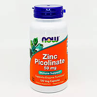 Пиколинат цинка Now Foods Zinc Picolinate 50 мг 120 кап.