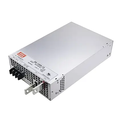 Блок живлення Mean Well 1500W 12V 125A IP20 SE-1500-12, фото 2