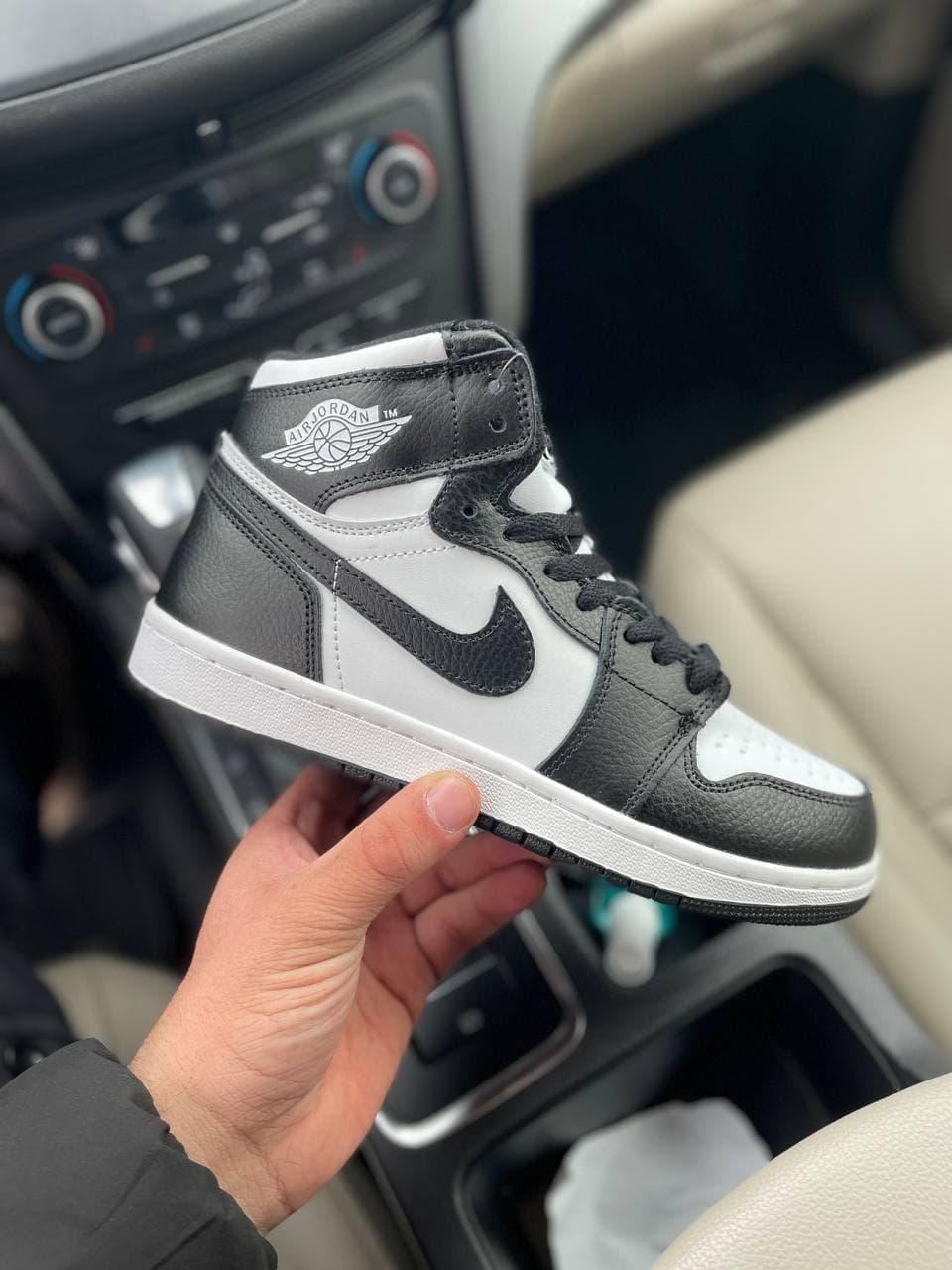 Кроссовки мужские серые зимние Nike Air JORDAN 1 (05160)