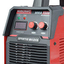 Зварювальний апарат інверторний Worcraft MMA-160DP, фото 2