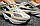 Чоловічі Кросівки Nike Tekno "Milk White Black Orange" - "Молочні Білі Помаранчеві Чорні", фото 3