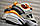 Чоловічі Кросівки Nike Tekno "Milk White Black Orange" - "Молочні Білі Помаранчеві Чорні", фото 4