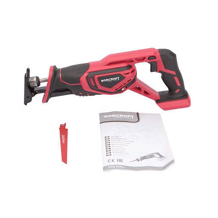 Акумуляторна шабельна пила Worcraft CSS-S20Li, фото 2