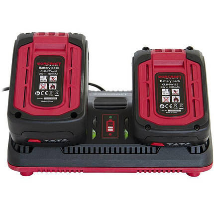 Зарядний пристрій подвійний Worcraft CLC-20V-2.4D, фото 2