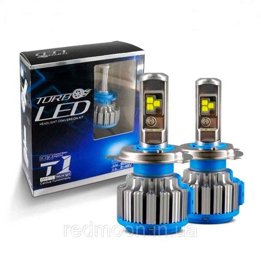 Автомобільна LED лампа T1-H1 2 шт / Комплект автомобільних LED ламп / Світлодіодні лампи