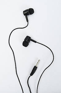 Навушники провідні чорні 3.5mm 136497P