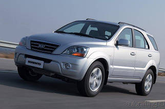 Амортизатори передні Kia Sorento від 2007 г із двигунами 2,5 3,3 (Передні стійки Кіа Соренто), фото 3
