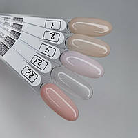 Гель для нарощування нігтів, Builder Gel будівельний гель для нігтів Andi PROF №21 clear pink