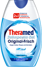 Гелева зубна паста Theramed Zahnpasta Gel Original-Frisch 2in1 75мл