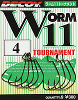 Крючок Decoy Worm11 Tournament #2/0 (8 шт/уп)