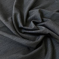 Тканина для костюма стрейчева сіра, ширина 150 см