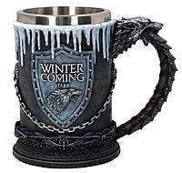 Чашка Игра Престолов, кружка Зима близко, Game of Thrones