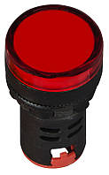 Панельный сигнальный индикатор AD22-22DS 220VAC (красный)