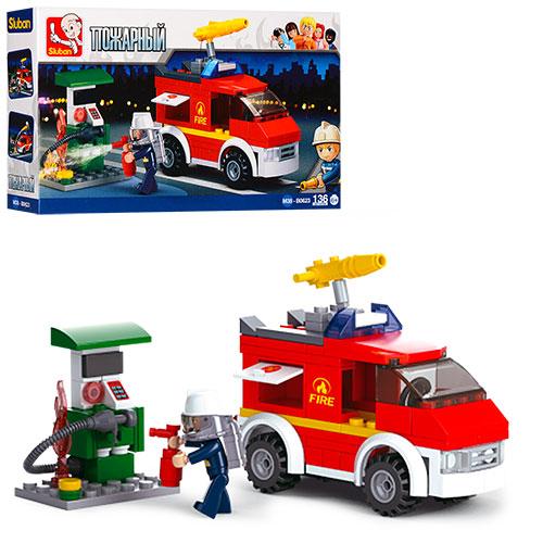 Конструктор Sluban Пожежна машина M38-B0623 136 деталей, фото 1