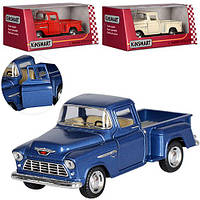 Машинка металлическая Chevy Stepside Pick-up Kinsmart KT5330W инерционная, 1:32