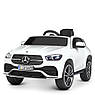 Дитячий електромобіль на акумуляторі Джип Mercedes M 4563 з пультом р/у для дітей 3-8 років білий, фото 5
