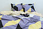 Полуторний комплект постільної білизни Ренфорс Міцна довговічна і комфортна тканина яка не мнеться, фото 2