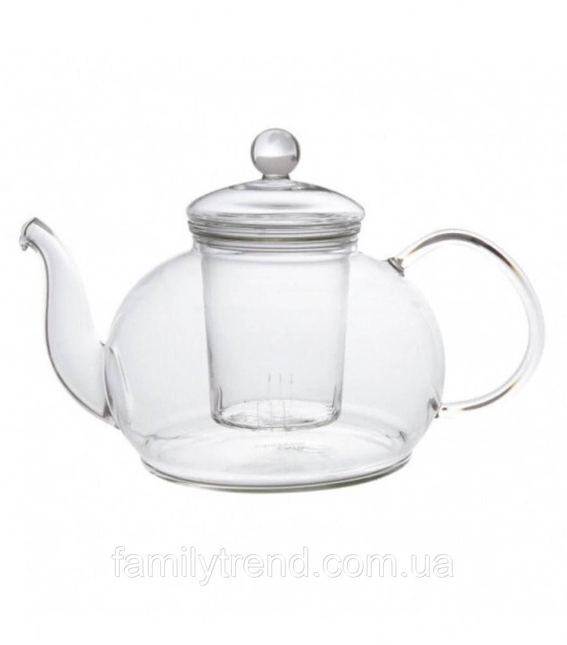 Чайник для заварювання чаю 1.200 мл EDENBERG 1200 ML Чайник-запарник стекляний