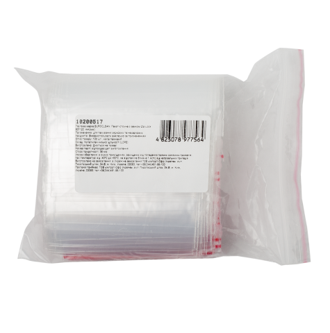 Пакет-струна з замком Zip-Lock 80*120 мм 100 шт