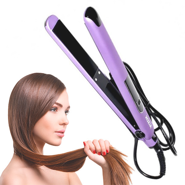 Праска випрямляч для волосся Rozia HR-719 Фіолетовий, фото 1