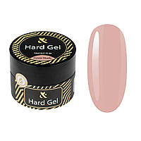 Моделирующий гель для наращивания ногтей F.O.X Hard Gel Cover Nude, 15 мл