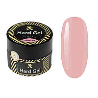 Моделирующий гель для наращивания ногтей F.O.X Hard Gel Cover Pink, 15 мл