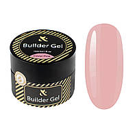 Моделирующий гель для наращивания ногтей F.O.X Builder Gel Cover Pink, 15 мл