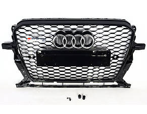 Решітка радіатора Audi Q5 2012-2015 стиль RSQ5 Black